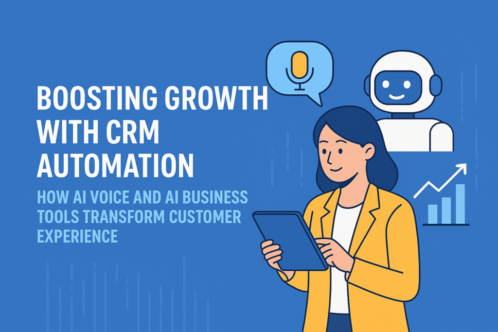 How CRM Automation, AI Voice and AI Business Tools Transform Customer Experience