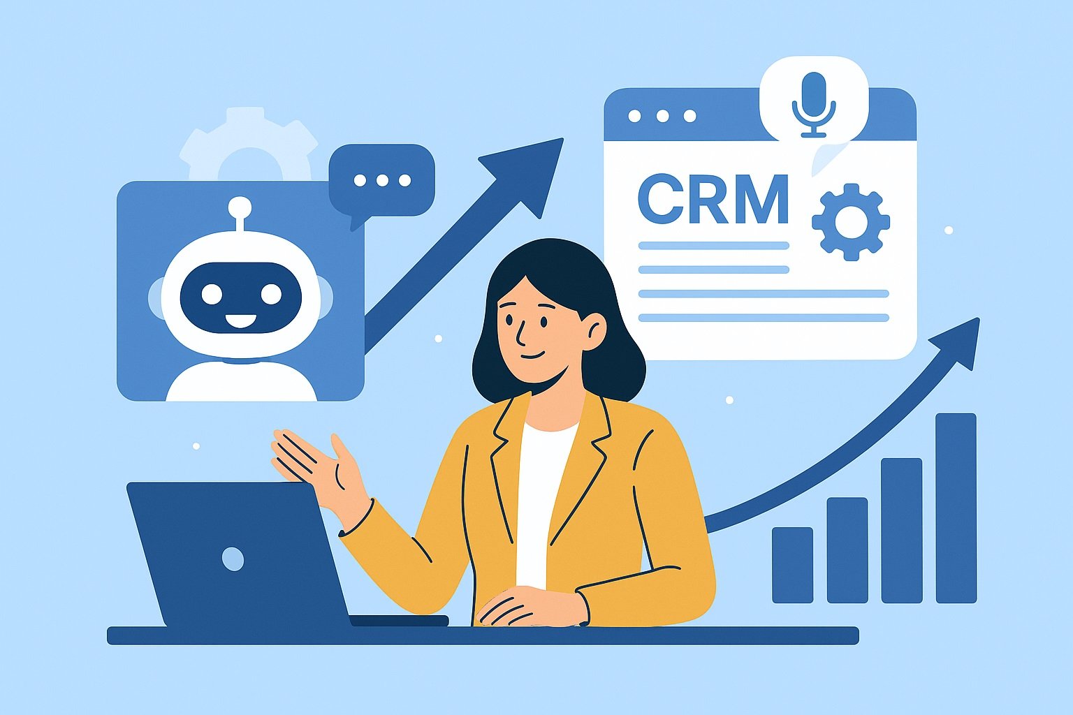 Revolutionizing Business with AI Chat, CRM, and AI Voice Automation in 2025