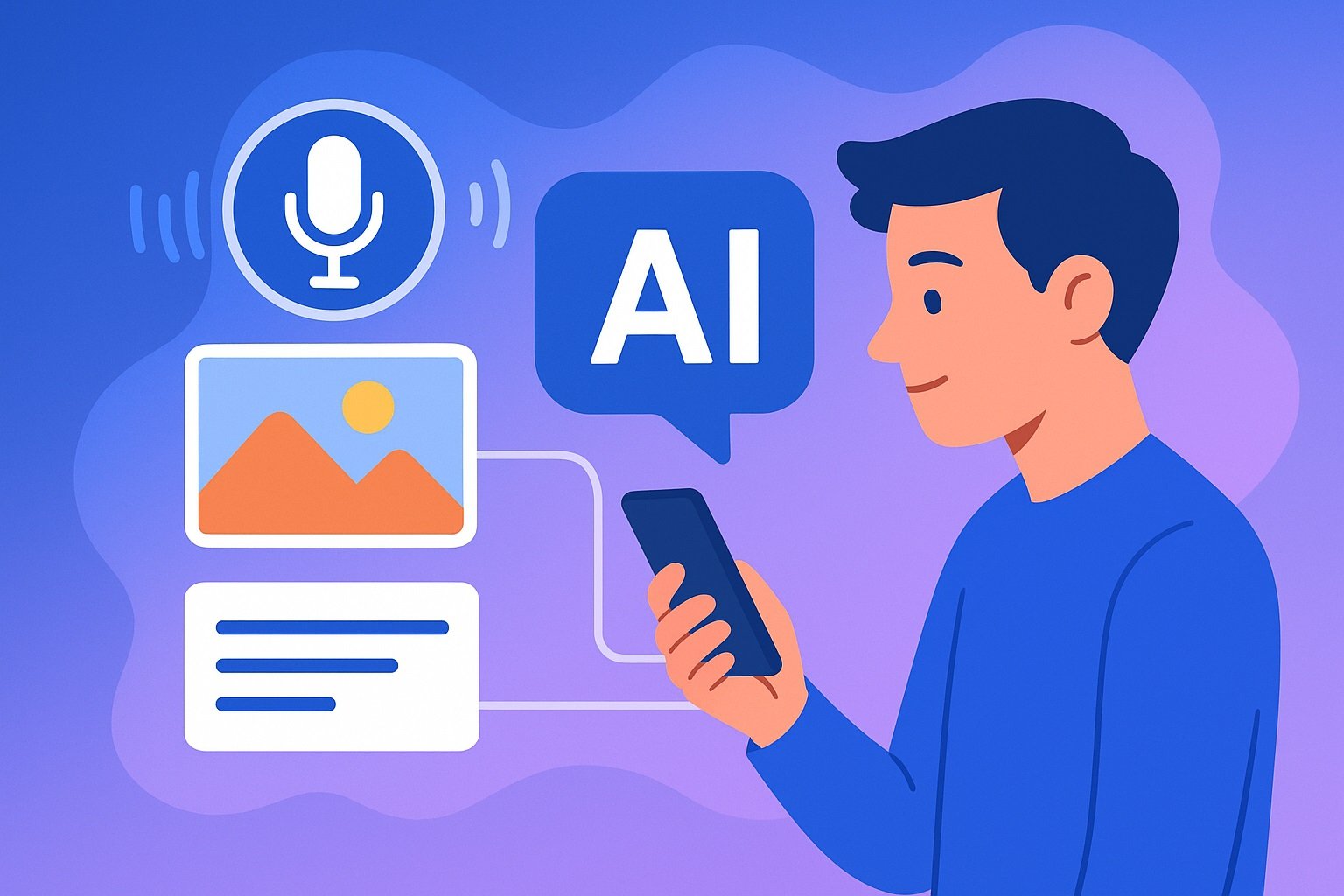 Multimodal AI in 2025: Integrating Voice, Image, and Text for Smarter Applications