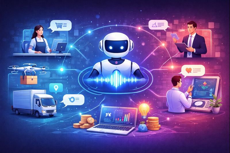 Voice AI for Businesses: Real-World Use Cases That Go Beyond Call Centers
