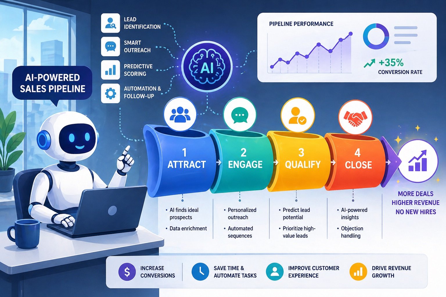 How to Build an AI-Driven Sales Pipeline Without Expanding Your Team